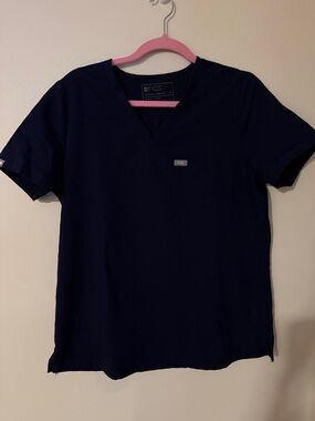 FIGS Navy V-Neck scrubTop